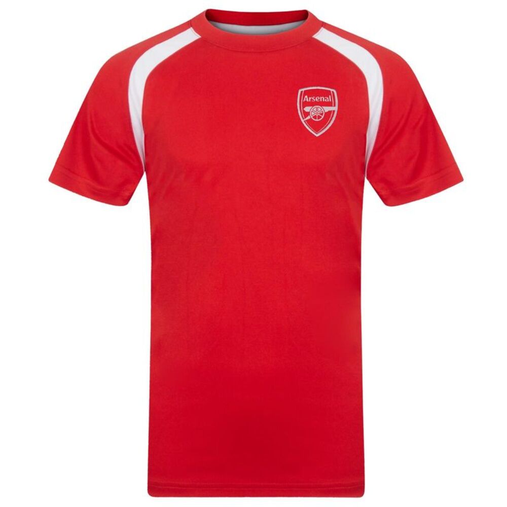 Arsenal FC Boys Polyester T-Shirt / Red